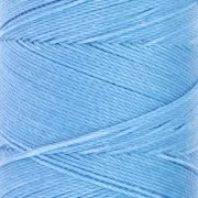 Bobine de fil ciré Linhasita pour micro macramé 0.75 mm - Bleu maya (1443) x228m
