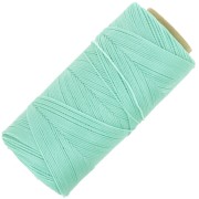 Bobine de fil ciré Linhasita pour micro macramé 0.75 mm - Mint Green (1444) x228m