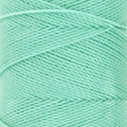 Bobine de fil ciré Linhasita pour micro macramé 1 mm - Menthe Glacée (1436) x168m