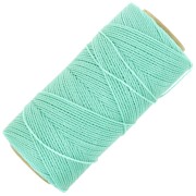 Bobine de fil ciré Linhasita pour micro macramé 1 mm - Mint Green (1444) x168m|raw }}