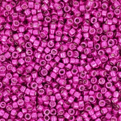 Miyuki Delica 11/0 DB0422 - Fuschia Galvanized x8g