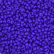 Perles rocailles Preciosa 11/0 2 mm - Opaque Dark Sapphire x20g