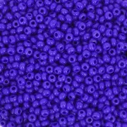 Perles rocailles Preciosa 11/0 2 mm - Opaque Dark Sapphire x20g