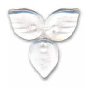 Feuilles 18x13 mm Crystal x10