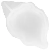 Moule silicone pour réaliser un bougeoir coquillage 12x4 cm - Transparent x1
