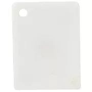 Pendentif carte à jouer 22x17 mm - As de coeur en résine - Blanc - Rouge x1