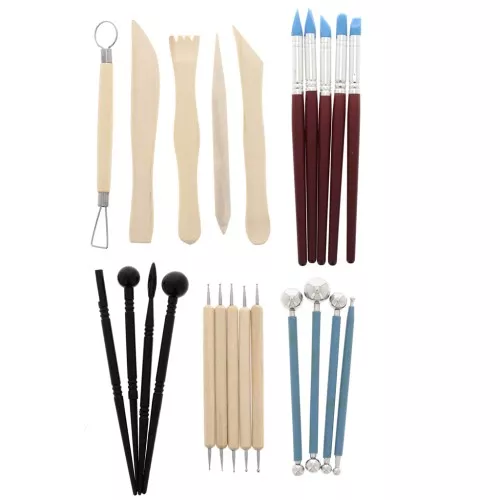 Set de 23 outils de modelage pour pâte polymère