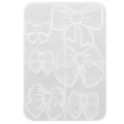 Moule silicone pour réaliser des noeuds papillons x1