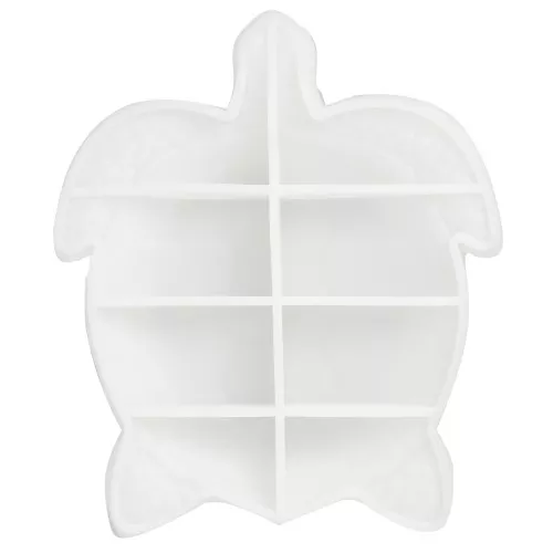 Moule silicone pour réaliser une coupelle forme tortue 25x22 cm - Transparent x1