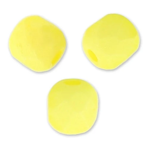 Facettes 3 mm Alabaster Neon Yellow x50