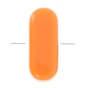 Assortiment perles lettre alphabet 21x8 mm en acrylique - I - Multicolore x10|raw }}