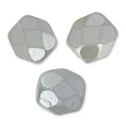Facettes 4 mm Alabaster Pastel Light Grey x50
