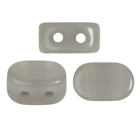 Perles en verre Lipsi® par Puca® 4x6 mm - Dapple Gray x10g