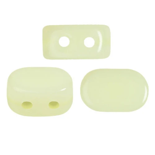 Perles en verre Lipsi® par Puca® 4x6 mm - Light Citrus x10g
