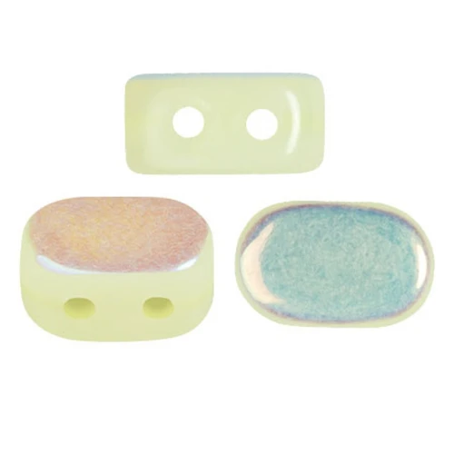 Perles en verre Lipsi® par Puca® 4x6 mm - Light Citrus AB x10g
