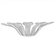 Coupelles fleurs 14 mm - Acier inoxydable 304L x6