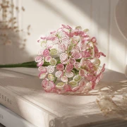 Rocaille Miyuki 11/0 1920 - Semi-Frosted White Lined Crystal x8g