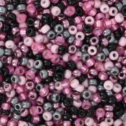 Mix de rocailles Miyuki 11/0 - Mix Pink Candy x8g|raw }}