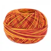 Fil de coton Lizbeth taille 40 Falling Leaves n°100 x274m