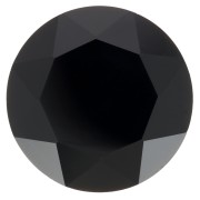 Cabochon rond Aurora A1201 27 mm - Jet x1|raw }}