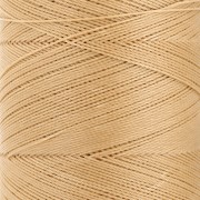 Bobine de fil ciré Linhasita pour micro macramé 0.35 mm - Golden Beige (602) x448m