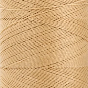 Bobine de fil ciré Linhasita pour micro macramé 0.35 mm - Golden Beige (602) x448m