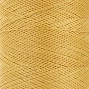 Bobine de fil ciré Linhasita pour micro macramé 0.35 mm - Moutarde (1466) x448m