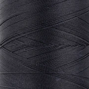 Bobine de fil ciré Linhasita pour micro macramé 0.35 mm - Blue Black (73) x448m