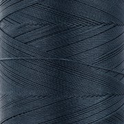 Bobine de fil ciré Linhasita pour micro macramé 0.35 mm - Bleu d'orage (202) x448m