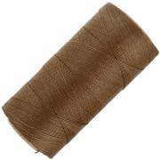 Bobine de fil ciré Linhasita pour micro macramé 0.35 mm - Old Bronze (204) x448m
