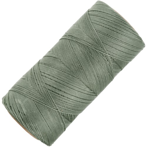 Bobine de fil ciré Linhasita pour micro macramé 0.35 mm Terre d'ombre (206) x448m