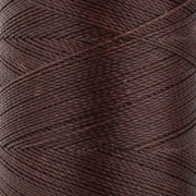 Bobine de fil ciré Linhasita pour micro macramé 0.5 mm - Cacao (667) x335m