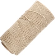 Bobine de fil ciré Linhasita pour micro macramé 1 mm - Blond (483) x168m