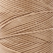 Bobine de fil plat ciré Linhasita pour macramé 1.4 mm - Cinnamon (PALHA) x130m