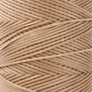 Bobine de fil plat ciré Linhasita pour macramé 1.4 mm - Cinnamon (PALHA) x130m