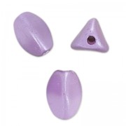 Perles en verre tchèque Pinch Beads 5x3 mm Pastel Lilas x50|raw }}