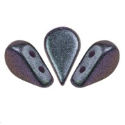 Perles en verre Amos® par Puca® 5x8 mm - Polynesian Lilac x10g|raw }}