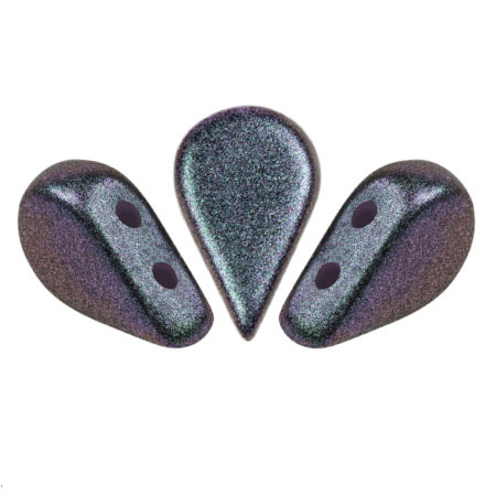 Perles en verre Amos® par Puca® 5x8 mm - Polynesian Lilac x10g