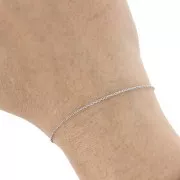 Chaîne maille Forçat 1.1 mm - Acier inoxydable 316L x1m