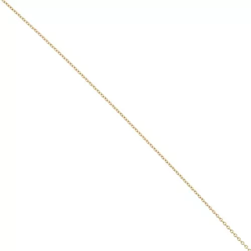Chaîne maille Forçat limée 1.1 mm - Acier inoxydable 316L Doré x50cm