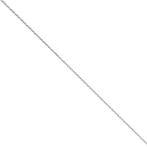 Chaîne maille Forçat limée 1.4 mm - Acier inoxydable 316 x1m