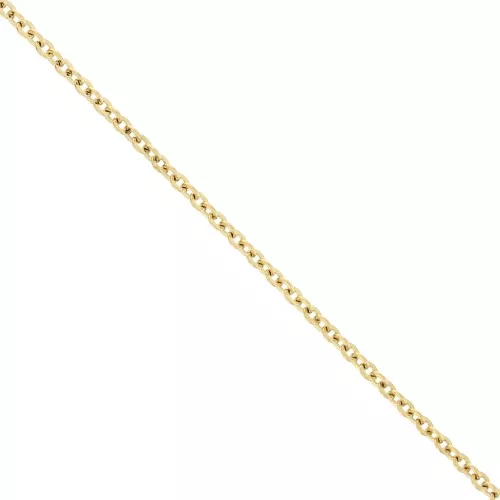 Chaîne maille Forçat 3.3 mm - Acier inoxydable 316L Doré x50cm