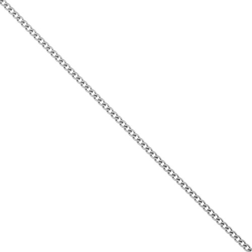 Chaîne maille Gourmette limée 2.7 mm - Acier inoxydable 316L x1m