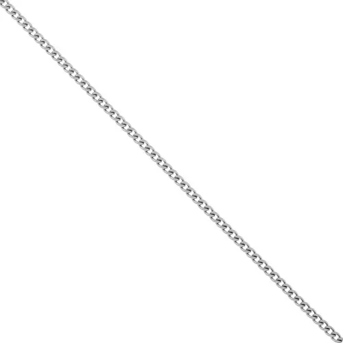 Chaîne maille Gourmette limée 2.7 mm - Acier inoxydable 316L x1m
