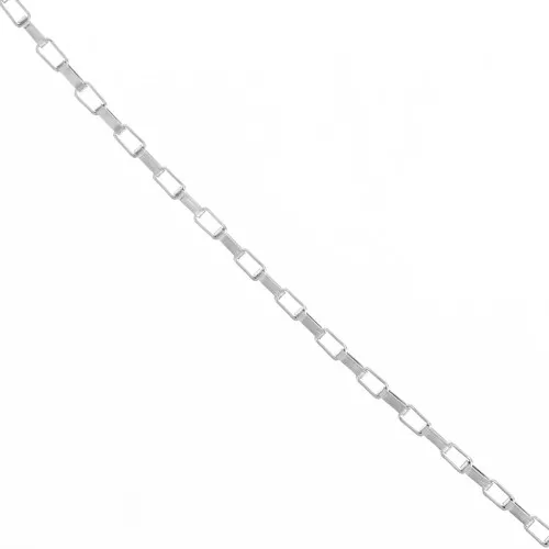 Chaîne maille Rectangle 2.7 mm - Acier inoxydable 304 x1m