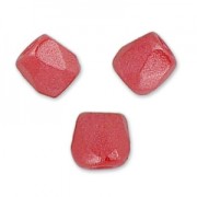 Facettes 2 mm - Alabaster Pastel Dark Coral x50