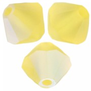 Perles toupies Preciosa - Rondelle Bead 6 mm - Citrine AB Matt x12