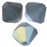 Perles toupies Preciosa - Rondelle Bead 6 mm - Montana AB Matt x12|raw }}