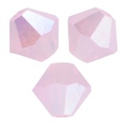 Perles toupies Preciosa - Rondelle Bead 5 mm - Rose Opal AB 2X x12|raw }}