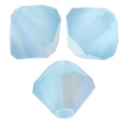 Perles toupies Preciosa - Rondelle Bead 5 mm - Aqua Bohemica AB Matt x12|raw }}